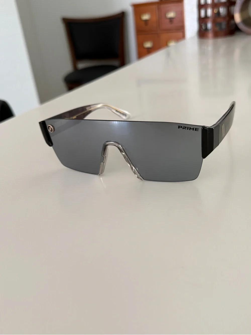 Men’s Shield Sunglasses - Smoke Lens